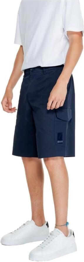 Armani Exchange Korte regular fit korte cargobroek met achterzak - Foto 3