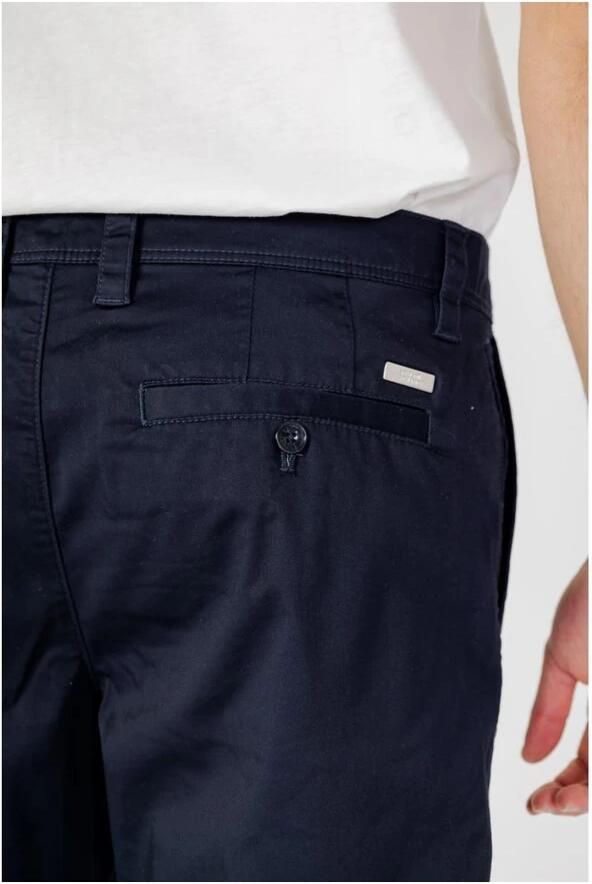 EAX Korte Broek Stretch Chino Shorts voor heren marineblauw - Foto 2