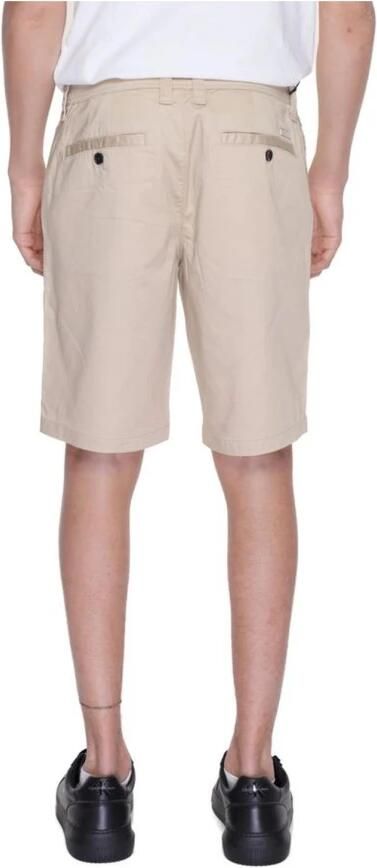 Armani Exchange Bermuda`s van katoenmix Beige Heren - Foto 3