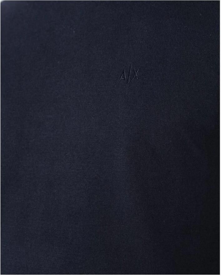 Armani Exchange Blauwe Rondehals Gebreide Kleding voor Mannen Blue Heren - Foto 2