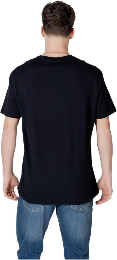 Armani Exchange Blauw Katoen Ronde Hals T-shirt Blue Heren