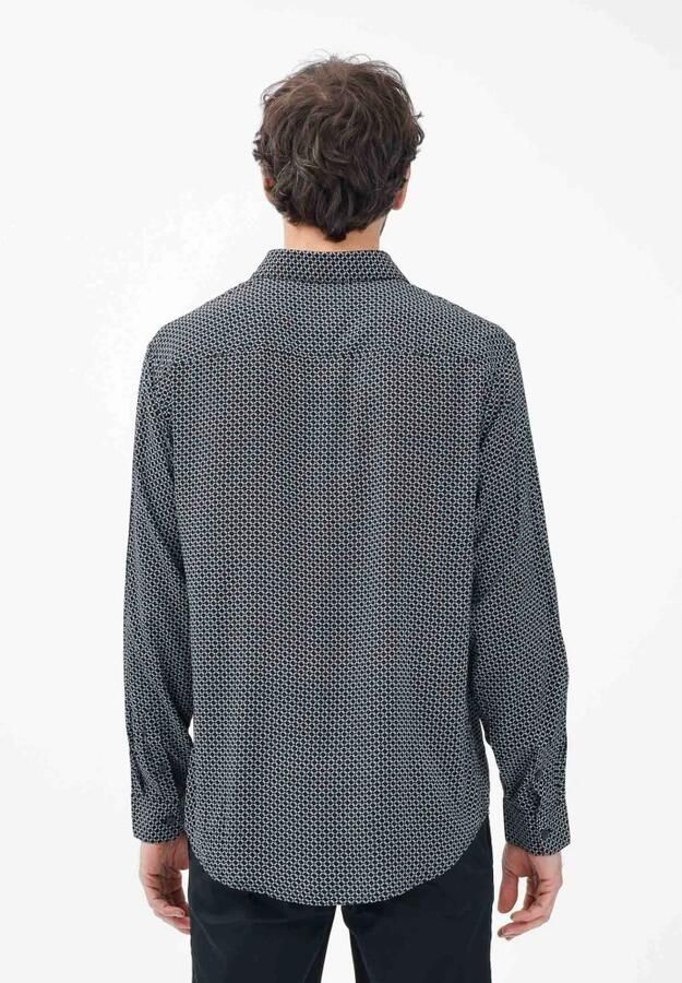 Armani Exchange Regular fit vrijetijdsoverhemd van viscose met knoopsluiting - Foto 2