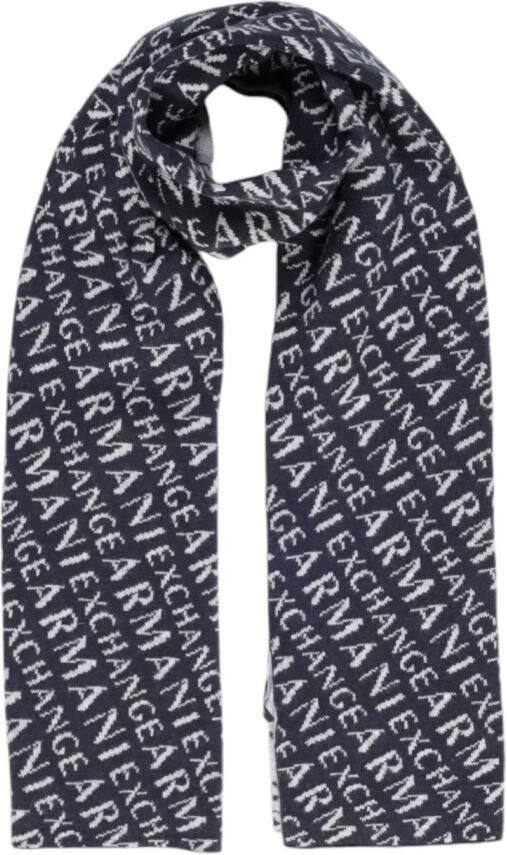 Armani Exchange Herfst Winter Heren Sjaals en Handschoenen Blue Heren - Foto 2