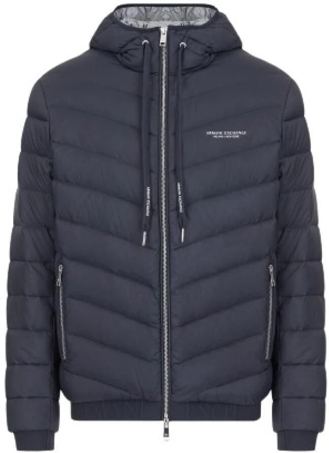 Armani Exchange Donsjack met tweewegritssluiting model 'GIACCA PIUMINO' - Foto 4