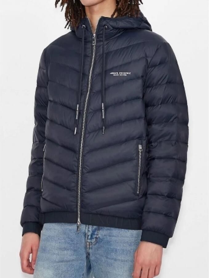 Armani Exchange Donsjack met tweewegritssluiting model 'GIACCA PIUMINO' - Foto 3