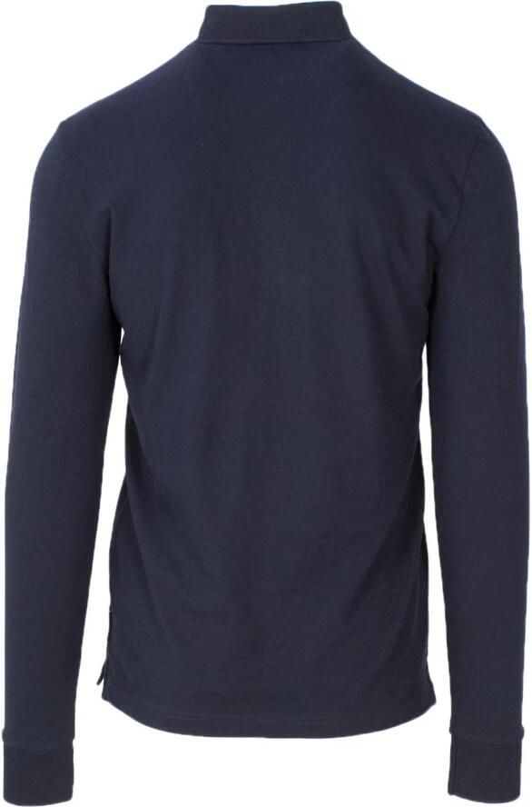 Armani Exchange Blauwe Polo met Lange Mouwen voor Heren Blue Heren - Foto 2