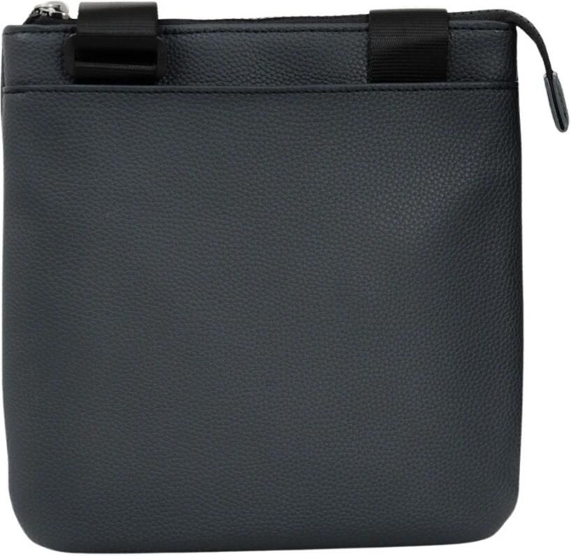 Armani Exchange Blauwe Schoudertas Klassiek Ontwerp Blue Heren
