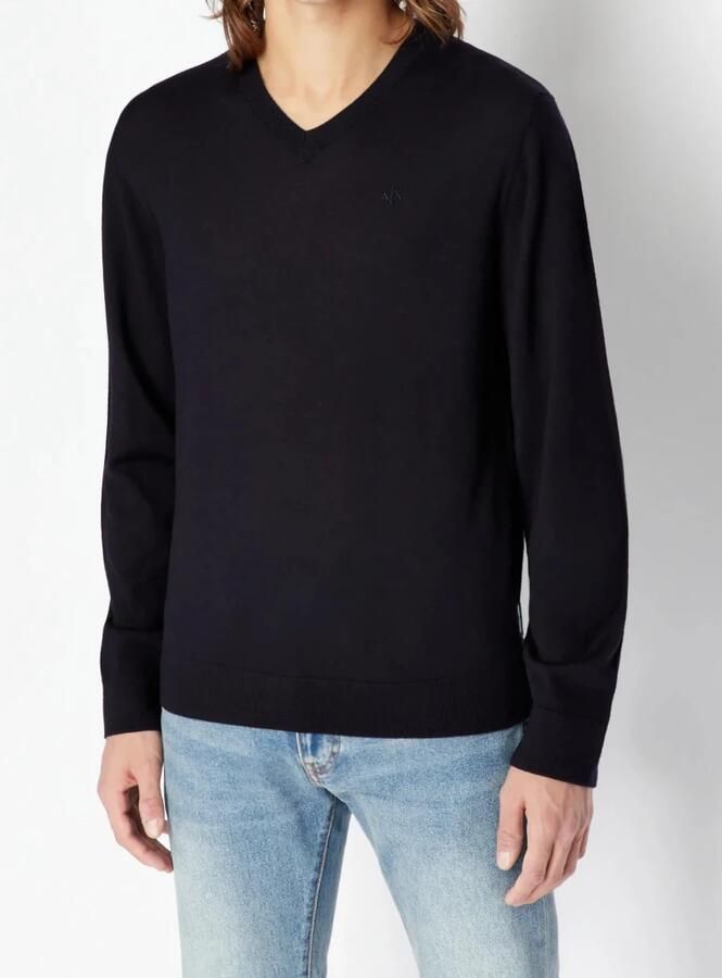 Armani Exchange Blauwe Sweaters voor Heren Blue Heren