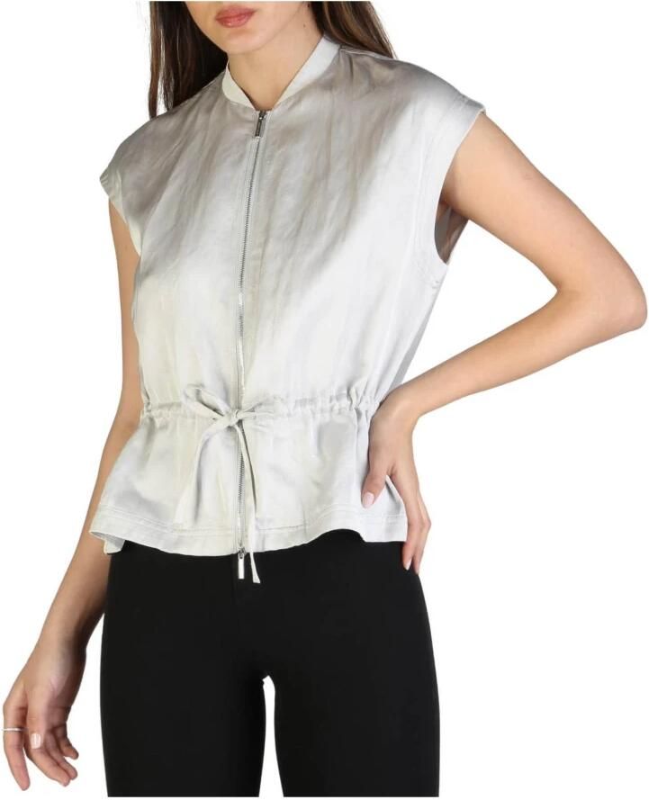 Armani Dames mouwloze top lente zomer collectie Grijs Dames - Foto 3