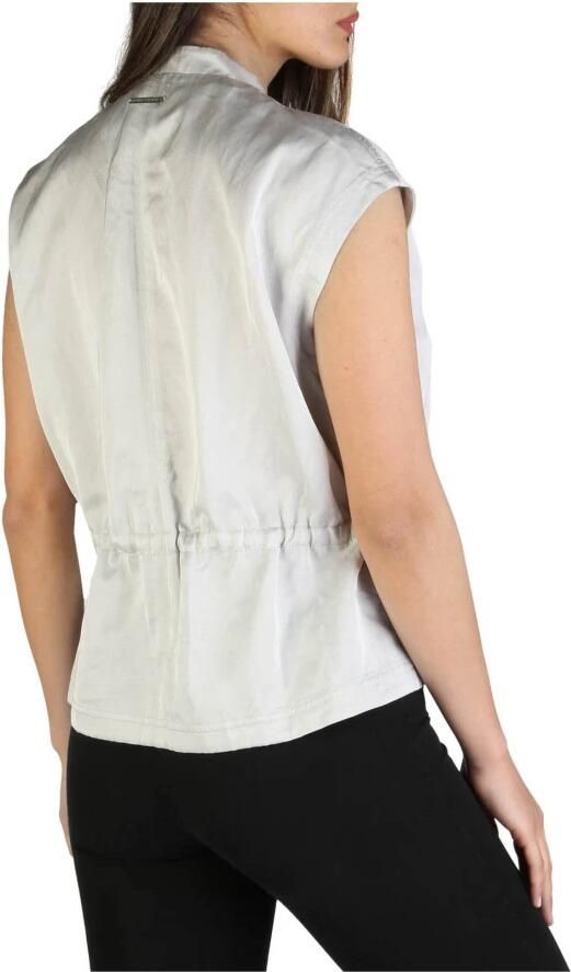 Armani Dames mouwloze top lente zomer collectie Grijs Dames - Foto 2
