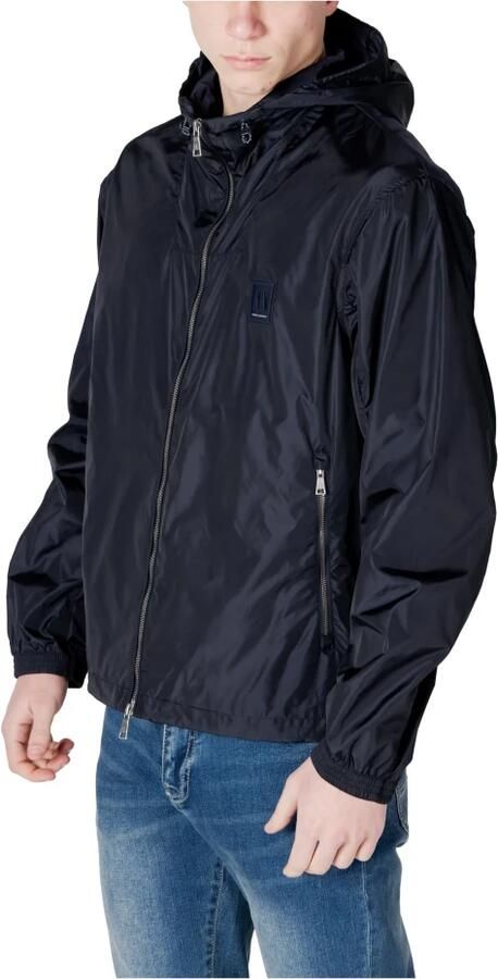 Armani Exchange Blauwe lente capuchonjas Blue Heren - Foto 3