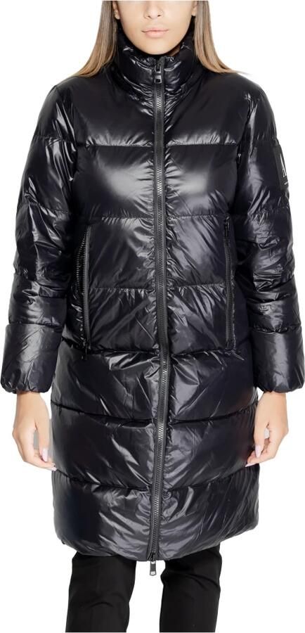 Armani Exchange Zwarte Polyamide Dames Herfst Winter Jas Black Dames - Foto 10