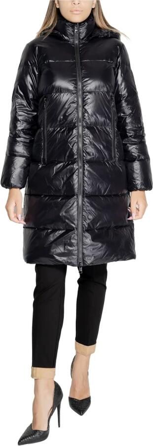 Armani Exchange Zwarte Polyamide Dames Herfst Winter Jas Black Dames - Foto 9