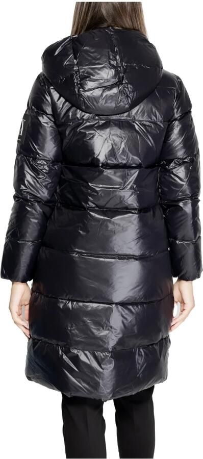 Armani Exchange Zwarte Polyamide Dames Herfst Winter Jas Black Dames - Foto 8
