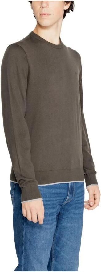 Armani Exchange Groene Trui Ronde Hals Elegant Comfort Green Heren - Foto 4