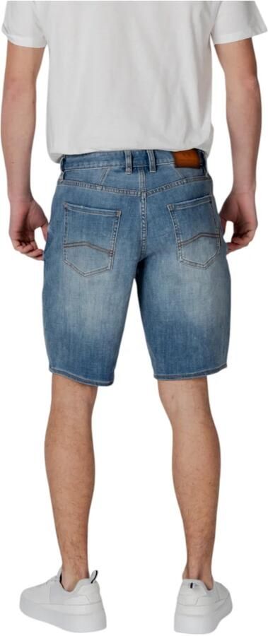 Armani Exchange Casual Bermuda Shorts Collectie voor Mannen Blue Heren - Foto 6