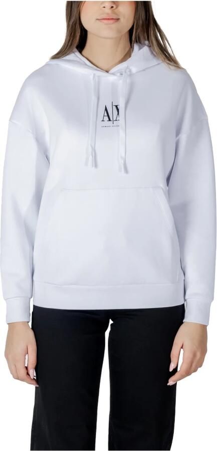 Armani Exchange Casual Capsulate Sweatshirt voor vrouwen White Dames - Foto 4