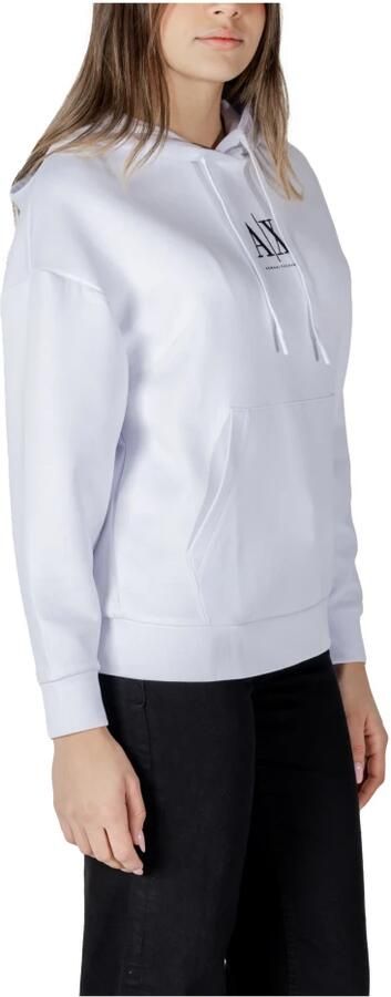 Armani Exchange Casual Capsulate Sweatshirt voor vrouwen White Dames - Foto 3