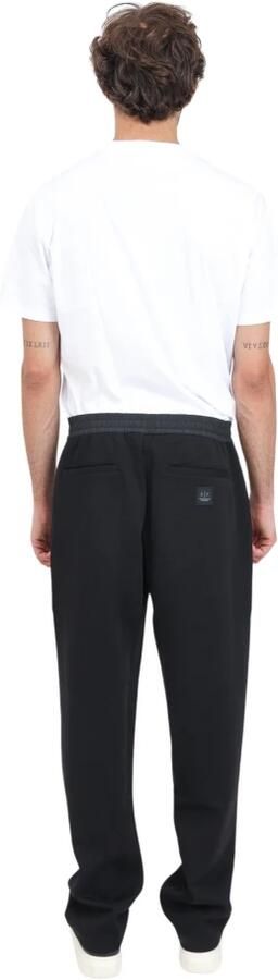 Armani Exchange Zwarte broek met zijzak met rits Black Heren - Foto 2