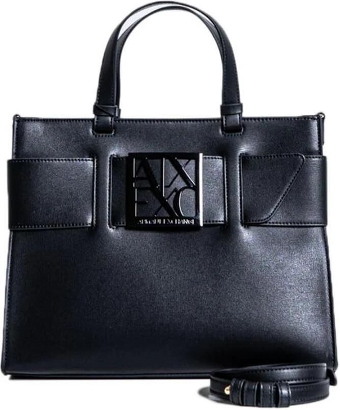 Armani Exchange Chique Handtas van Synthetisch Leder Black Dames - Foto 4