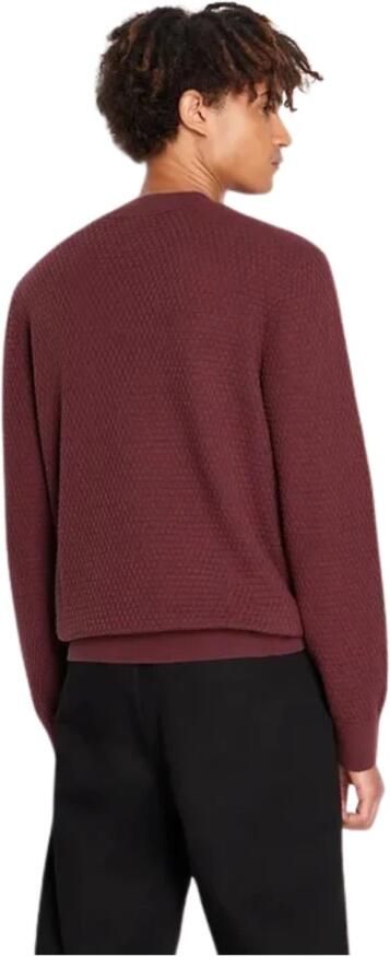 Armani Exchange Heren Trui Herfst Winter Collectie Katoen Red Heren - Foto 2