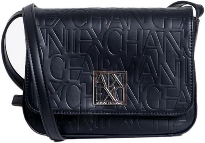 Armani Exchange Compacte polyurethaan handtas voor vrouwen Black Dames - Foto 8