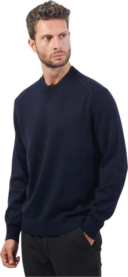 Emporio Armani Blauwe Basic Crewneck Sweater Blue Heren - Foto 11