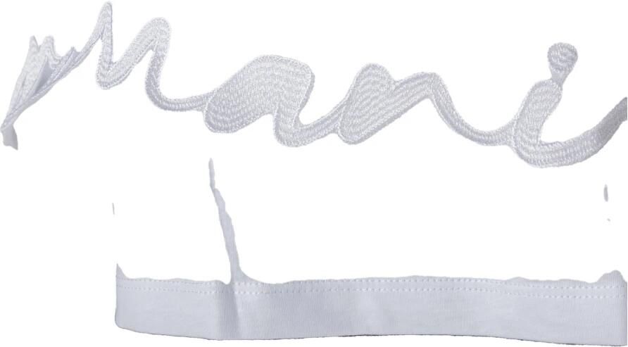 Armani Exchange Witte Katoenen T-shirt voor Vrouwen White Dames - Foto 2