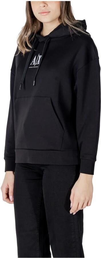 Armani Exchange Dames Capsulate Sweatshirt Lente Zomer Collectie Black Dames - Foto 4