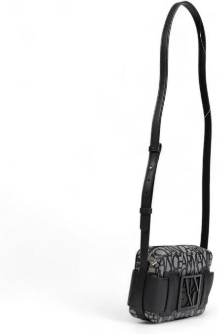 Armani Exchange Zwarte Logo Tote Schoudertas voor Dames Black Dames - Foto 4