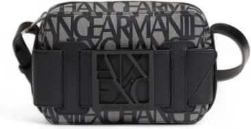 Armani Exchange Zwarte Logo Tote Schoudertas voor Dames Black Dames - Foto 11