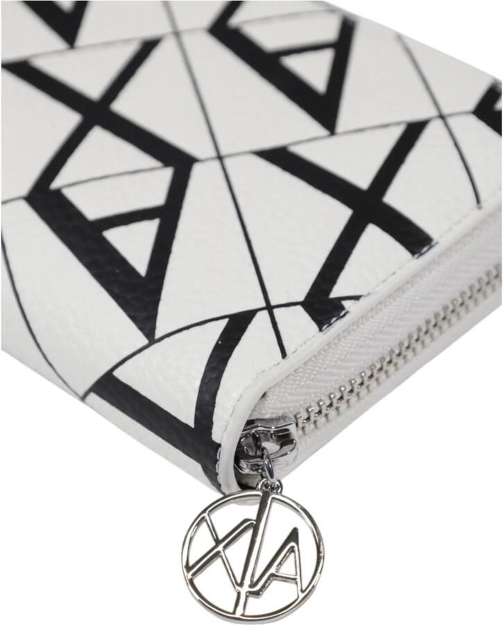 Armani Exchange Damesportemonnee met Geometrisch Patroon Multicolor Dames