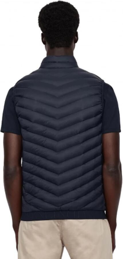 Armani Exchange Blauwe Mouwloze Gilet met Zakken Blue Heren - Foto 10