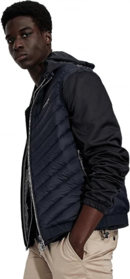 Armani Exchange Blauwe Mouwloze Gilet met Zakken Blue Heren - Foto 11