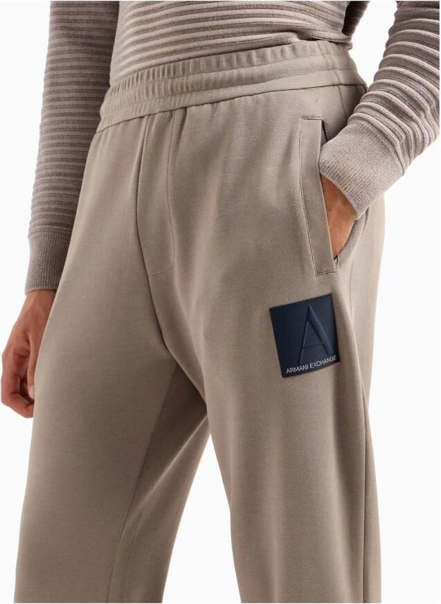 Armani Exchange Driftwood Beige Joggers Brown Heren