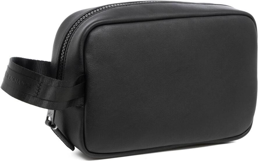 Armani Exchange Zwarte Polyester Tas met Meerdere Zakken Black Heren - Foto 5