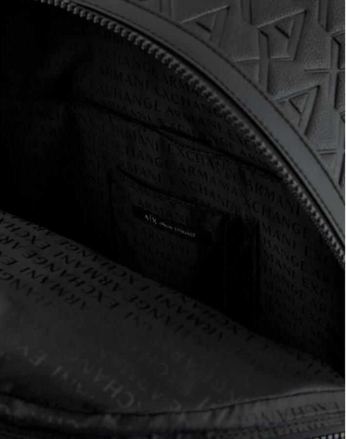 Armani Exchange Elegante Adelaar Rugzak Black Heren