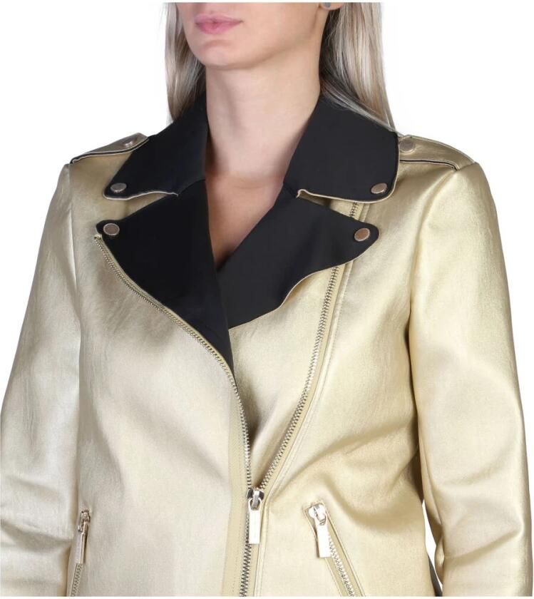 Armani Exchange Veelzijdige Bomberjack voor Dames Yellow Dames