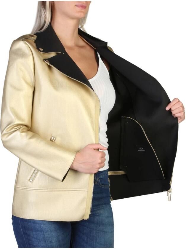 Armani Exchange Veelzijdige Bomberjack voor Dames Yellow Dames - Foto 2