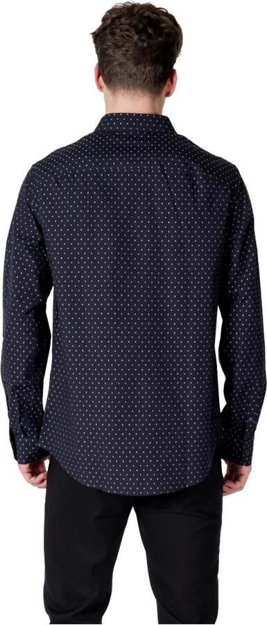 Armani Exchange Elegante herenoverhemd met lange mouwen Blue Heren - Foto 10