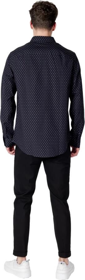 Armani Exchange Elegante herenoverhemd met lange mouwen Blue Heren - Foto 9