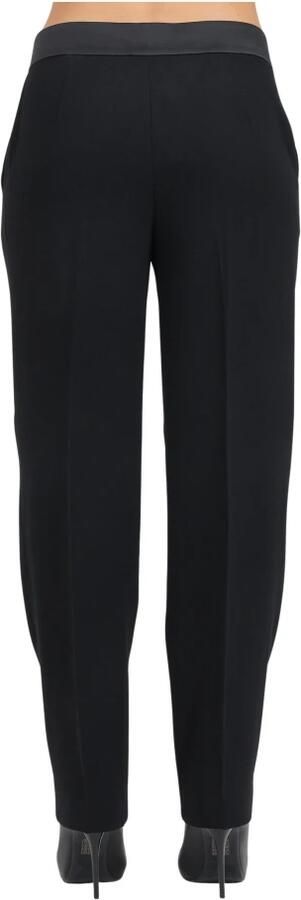 Armani Exchange Hoge taille zwarte broek met logo Black Dames - Foto 6