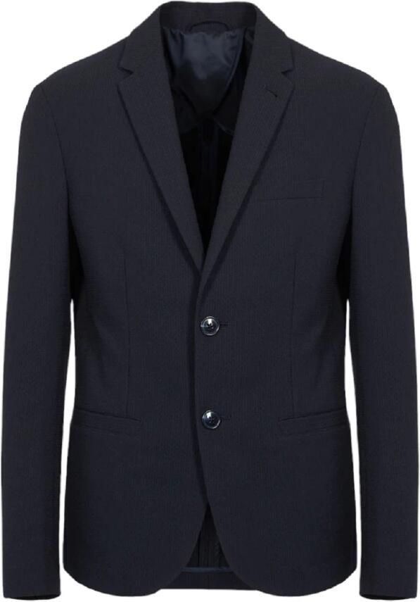 Armani Exchange Regular fit colbert met dubbele knoopsluiting model 'GIACCA'