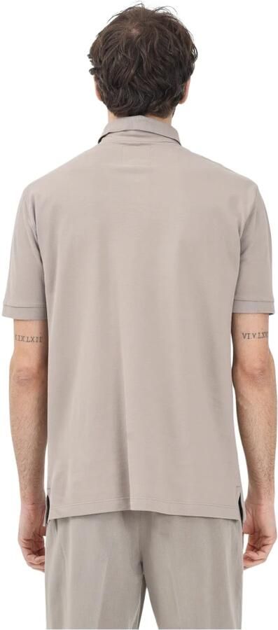Armani Exchange Essentiële en verfijnde polo met korte mouwen Gray Heren - Foto 2