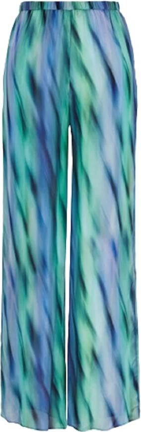 Armani Exchange Fantasia Hoge Taille Broek Multicolor Dames