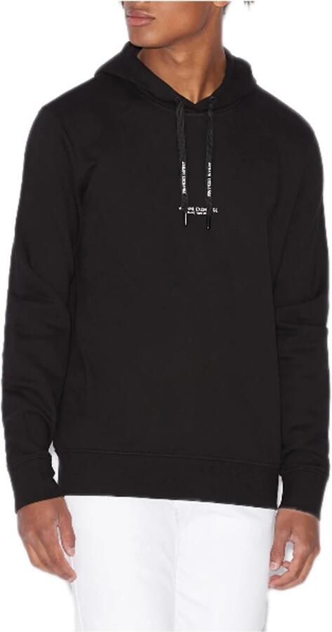 Armani Exchange Blauwe Hoodie Sweatshirt Milano New York Blue Heren - Foto 8