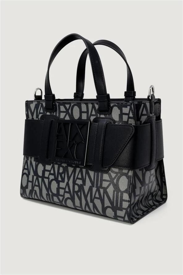 Armani Exchange Moderne Beige Handtas met Verstelbare Schouderband Beige Dames - Foto 3