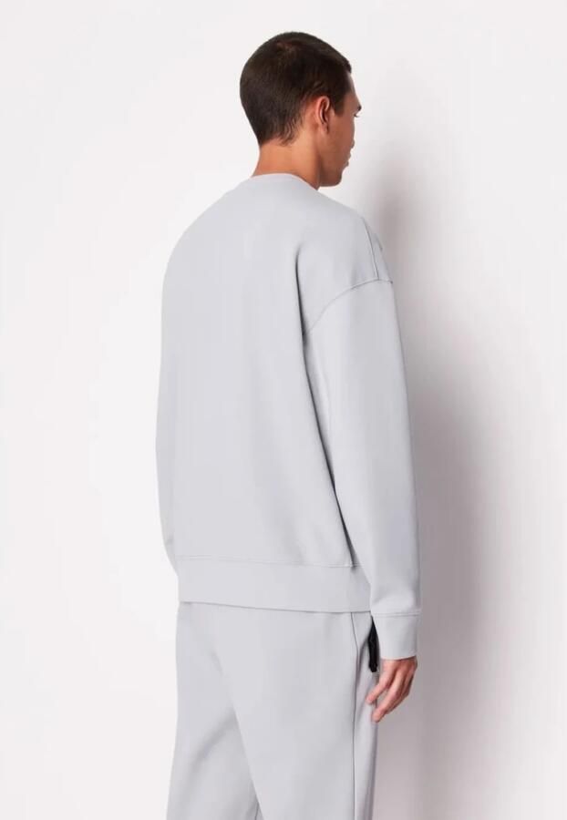 Armani Exchange Sweatshirt met labelprint model 'FELPA' - Foto 2