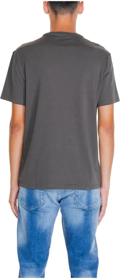 Armani Exchange Groen katoenen T-shirt Green Heren