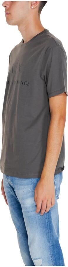 Armani Exchange Groen katoenen T-shirt Green Heren - Foto 2